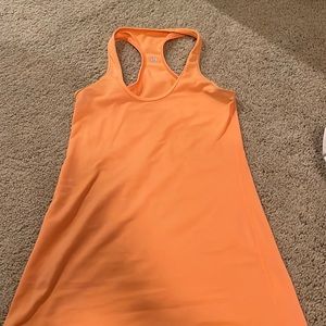 Orange lulu tank